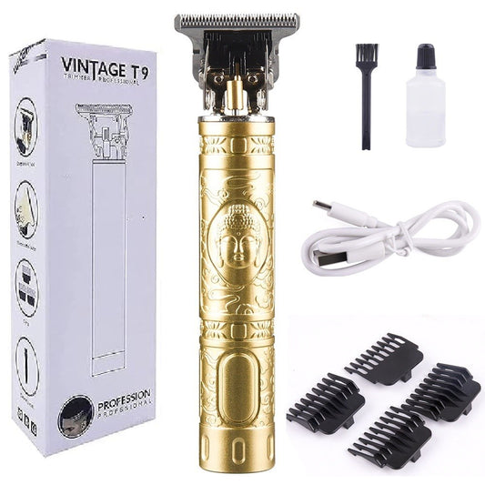 FIZZI SHOP Buddha Hair Trimmer made of durable plastic, featuring a sleek Buddha design for precise hair trimming and styling.