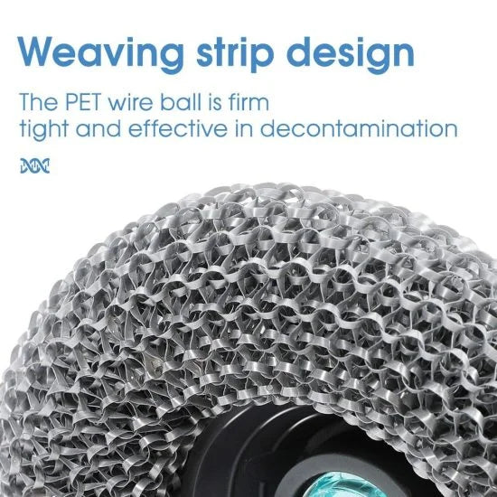 Wire palm dish cleaner brush from FIZZI SHOP with a sturdy handle and metal wire bristles for effective scrubbing of dishes.
