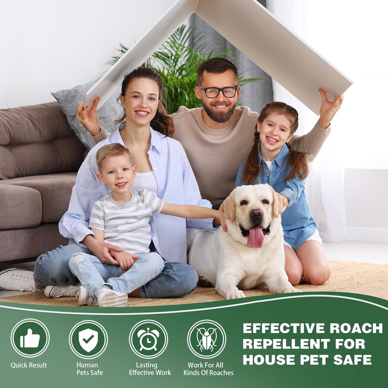 Roach repellent spray bottle from FIZZI SHOP JK SIDHU, designed to effectively repel roaches and keep homes pest-free.