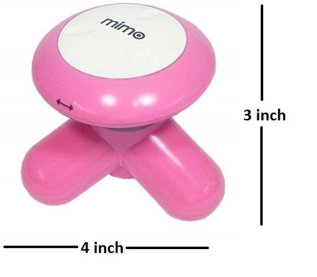 FIZZI SHOP JK SIDHU Mimo Massager in black with ergonomic design for relaxation and muscle relief