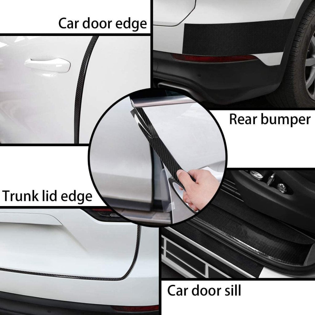 FIZZI SHOP car scratch protection tape applied to vehicle surface for scratch prevention and damage protection.