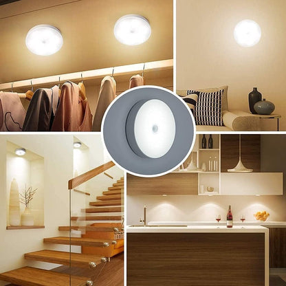 FIZZI SHOP motion sensor light mounted on wall, activated by motion, with adjustable settings and bright LED illumination.