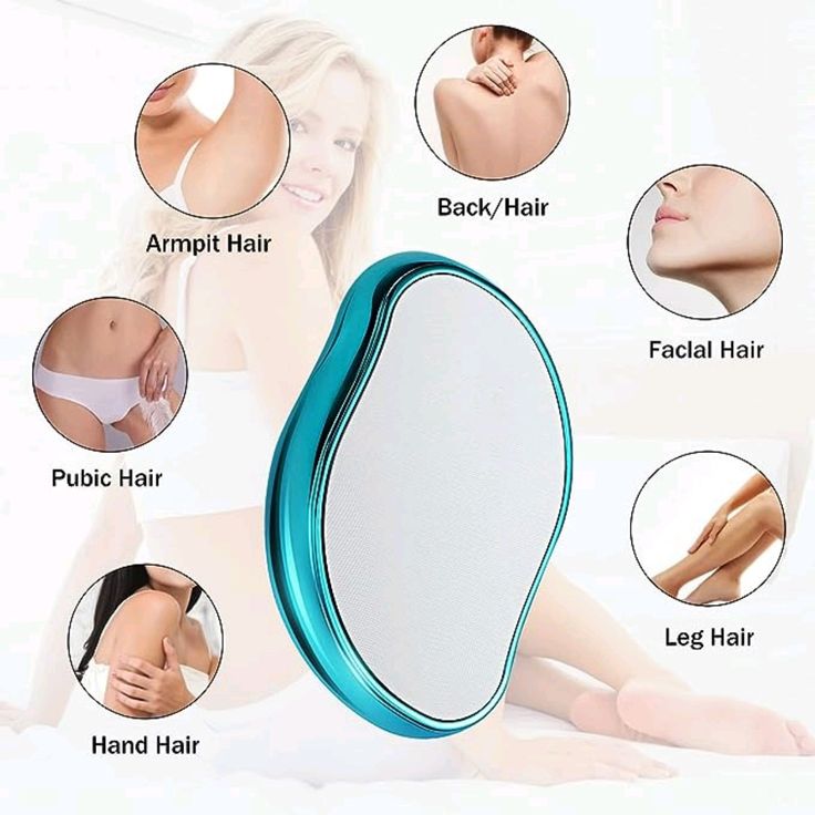 FIZZI SHOP Crystal Hair Remover Painless device with sleek design, used for gentle, effective hair removal.
