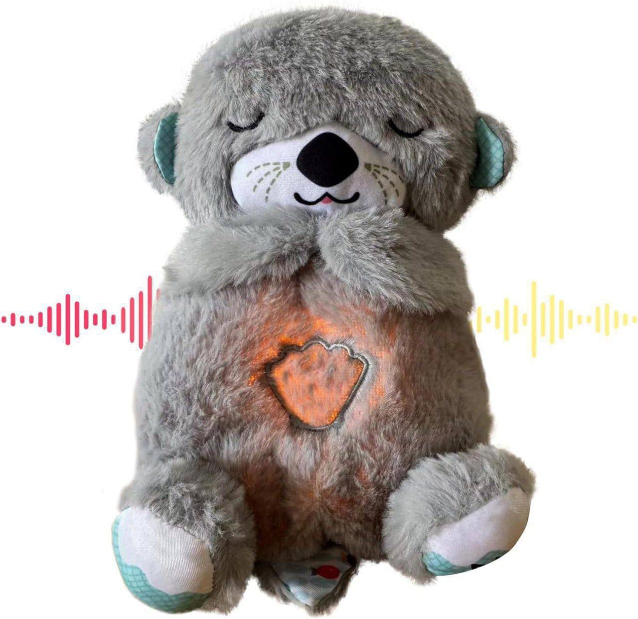 FIZZI SHOP JK SIDHU breathing teddy bear toy with soft fabric and plush design, ideal for comforting and cuddling.