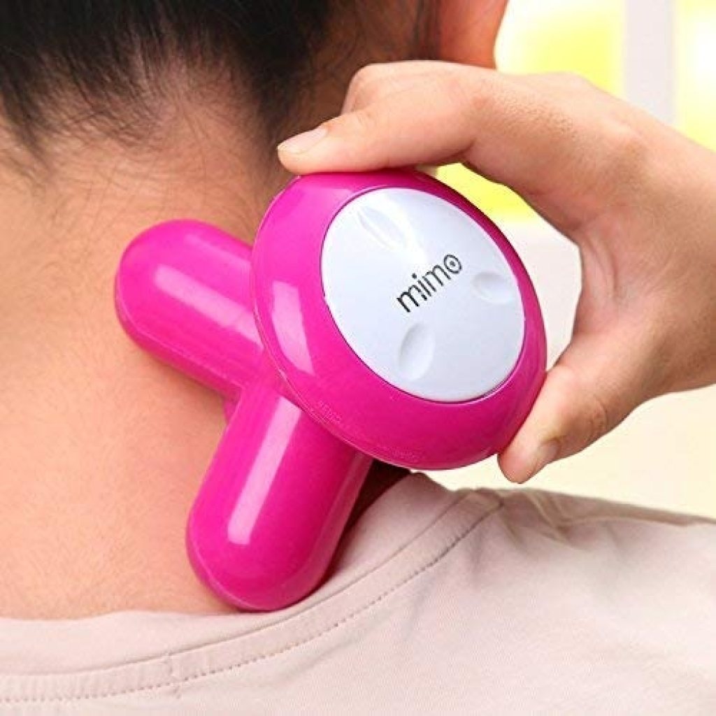 FIZZI SHOP JK SIDHU Mimo Massager showing its ergonomic design and control panel for relaxing massage therapy.