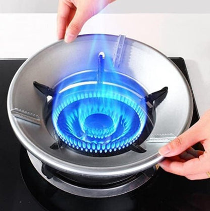 FIZZI SHOP gas saver stove protector stand showing a durable, heat-resistant surface for protecting kitchen stovetop area.