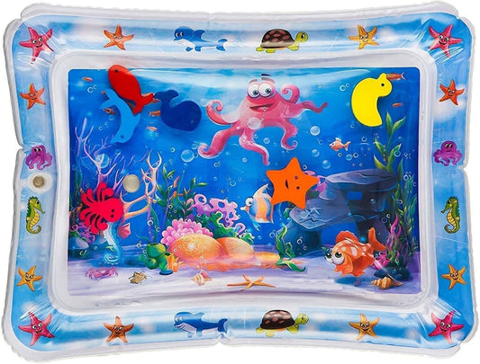 Baby water play mat by FIZZI SHOP JK SIDHU, featuring colorful, interactive water-filled surface for sensory play and tummy time.