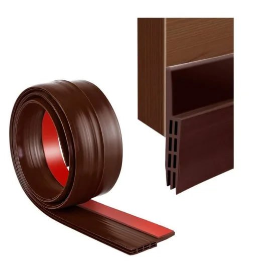 FIZZI SHOP door bottom sealing strip tape applied to door threshold, helps block drafts and improve insulation.