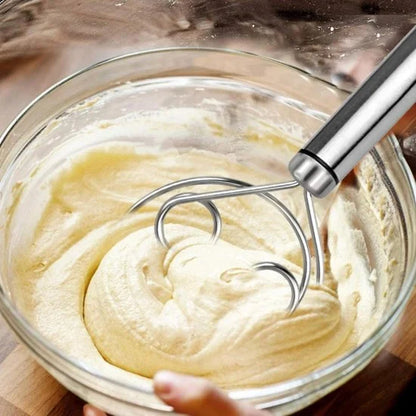 FIZZI SHOP Atta Maker Tool for kneading and mixing dough, compact kitchen gadget with ergonomic handle for easy use.
