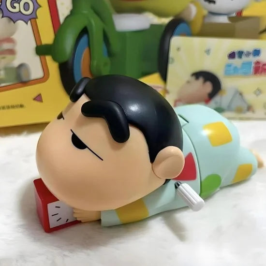 FIZZI SHOP Shinchan moving toy featuring a colorful plastic figure of Shinchan in playful pose against a plain background