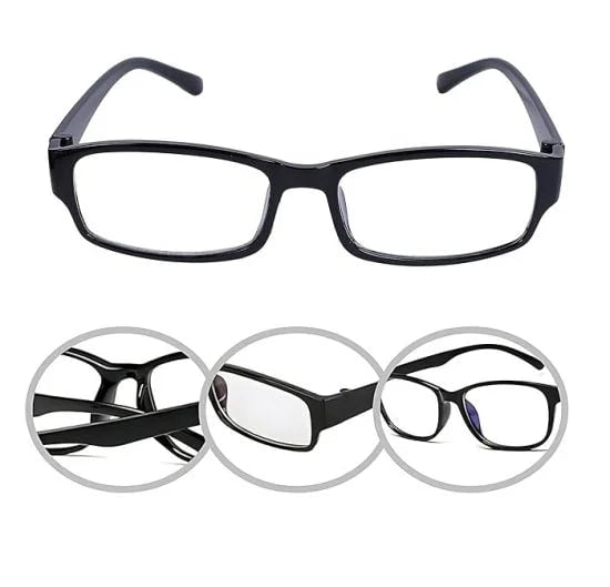 FIZZI SHOP JK SIDHU One Power Fits All Glasses with adjustable frame and clear lenses, designed for versatile eye wear.