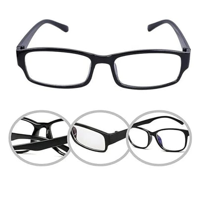 FIZZI SHOP JK SIDHU One Power Fits All Glasses with adjustable frame and clear lenses, designed for versatile eye wear.