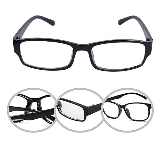 FIZZI SHOP JK SIDHU One Power Fits All Glasses with adjustable frame and clear lenses, designed for versatile eye wear.