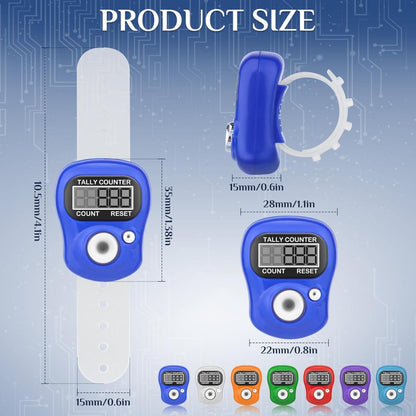Mini Tally Finger Counter by FIZZI SHOP JK SIDHU, compact handheld device with numbered buttons for counting and tallying tasks.