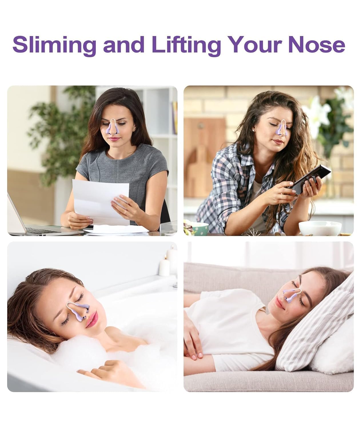 FIZZI SHOP Nose Up Clip for nose shaping, showing the small, adjustable device used to enhance nose appearance.