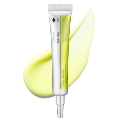 FIZZI SHOP Retinal Shot Firming and Tightening Booster in a sleek skincare bottle with dropper for facial use.