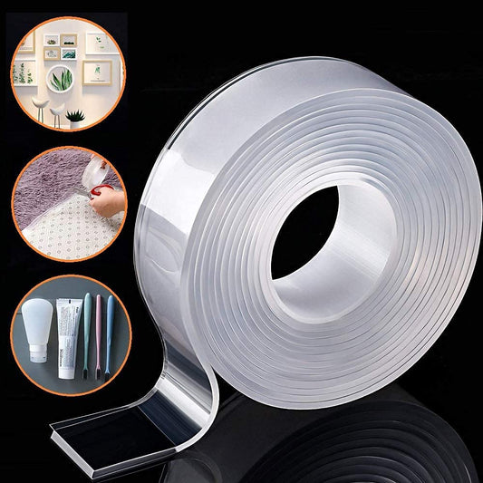 Double side grip tape 3 meter by FIZZI SHOP, showing the textured adhesive surface and flexible length for various applications.