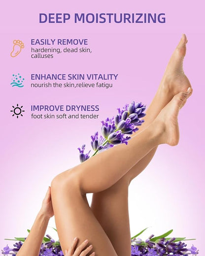 FIZZI SHOP foot peeling mask removing dead skin from heels and soles, exfoliating for smooth, refreshed feet