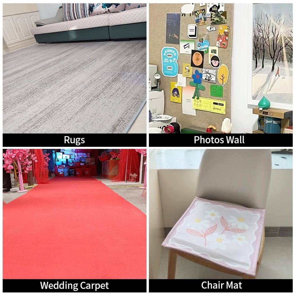 FIZZI SHOP carpet tape, 3 cm wide and 10 meters long, adhesive tape for securing carpets and rugs on floors.