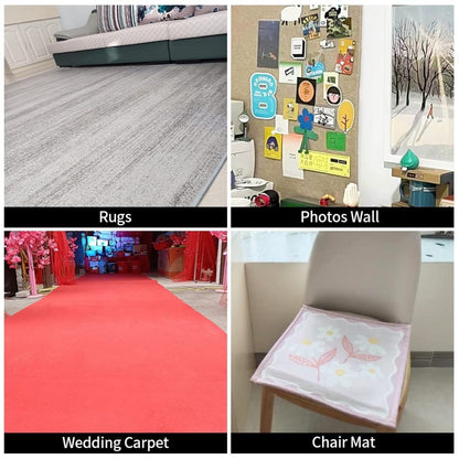 FIZZI SHOP carpet tape, 3 cm wide and 10 meters long, adhesive tape for securing carpets and rugs on floors.