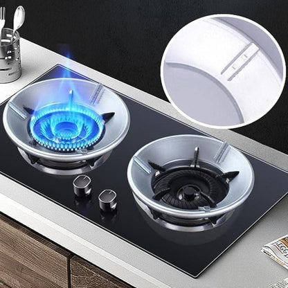 FIZZI SHOP gas saver stove protector stand with non-slip surface and raised edges for safe, easy stove protection.