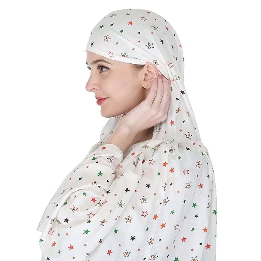 Cotton long scarf by FIZZI SHOP featuring soft, breathable fabric and a stylish, versatile design for casual or elegant wear.