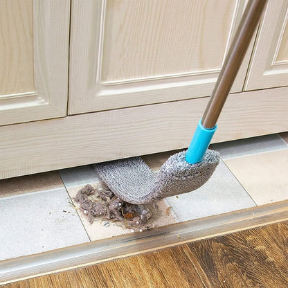 FIZZI SHOP flat flexible gap cleaning mop with slim head, designed for easy cleaning between tight spaces and narrow gaps.