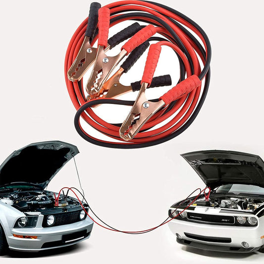 FIZZI SHOP 500AMP booster cable with heavy-duty clamps for jump-starting vehicles, durable and reliable automotive jumper cables