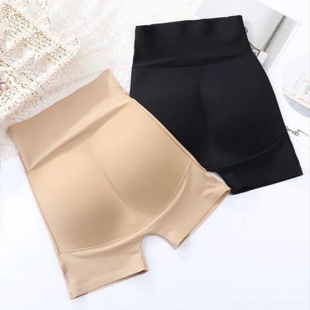 FIZZI SHOP butt shaper panties in nude with seamless design and high-waist fit, providing smoothing and shaping for a sleek silhouette.