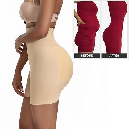 FIZZI SHOP butt shaper panties in nude with seamless design for enhanced curves and smooth silhouette.