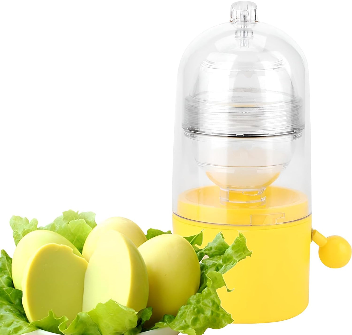 FIZZI SHOP egg puller tool with ergonomic handle for easy peeling of boiled eggs, shown on a clean white background.