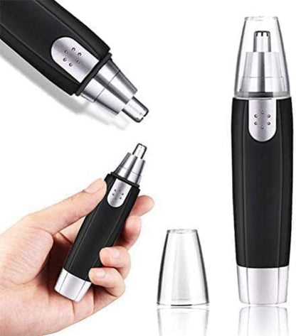 FIZZI SHOP nose and ear hair trimmer with a sleek design, showing the compact device with trimming blades visible.