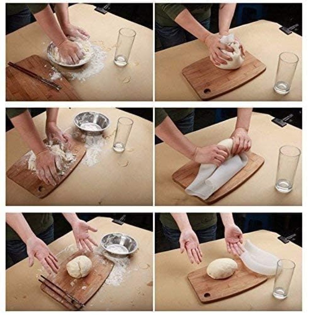 Silicone Atta Maker Bag from FIZZI SHOP, flexible and durable kitchen tool for easily preparing and storing dough.