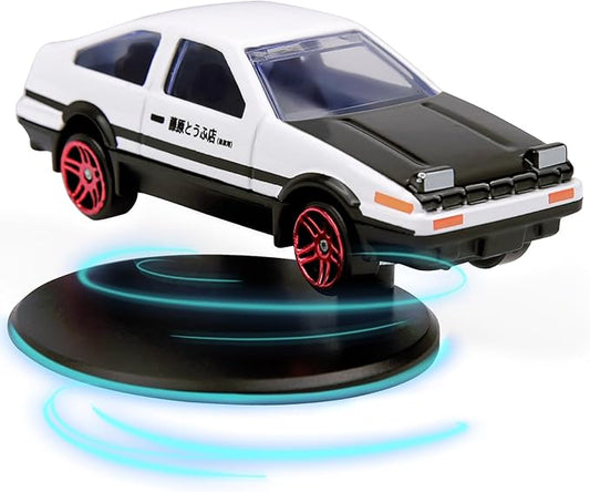 Car dashboard spinner figurine of an AE86 model by 22123, decorative dashboard accessory for car interior.