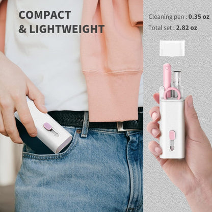 7-in-1 keyboard cleaning brush by FIZZI SHOP JK SIDHU, featuring multiple cleaning tools for keyboards and electronic devices