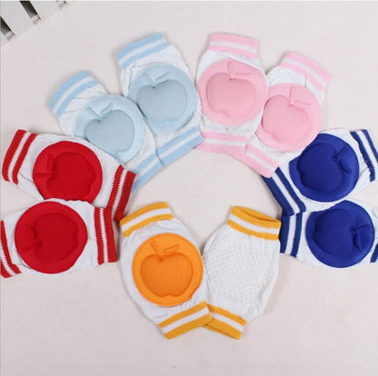 Apple Baby Knee Pad by FIZZI SHOP JK SIDHU, soft cushioned knee protection for infants, in vibrant apple-themed design.