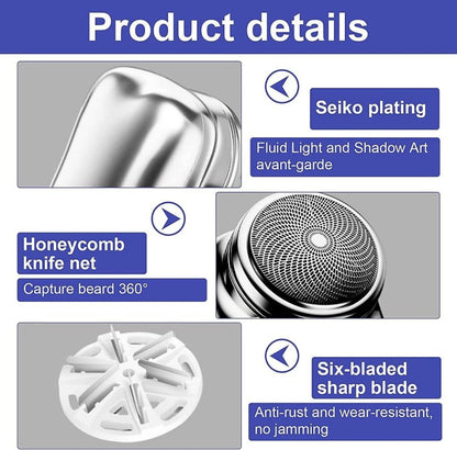 Mini Pocket Fashion Shaver by FIZZI SHOP JK SIDHU, compact electric shaver for easy grooming on the go.