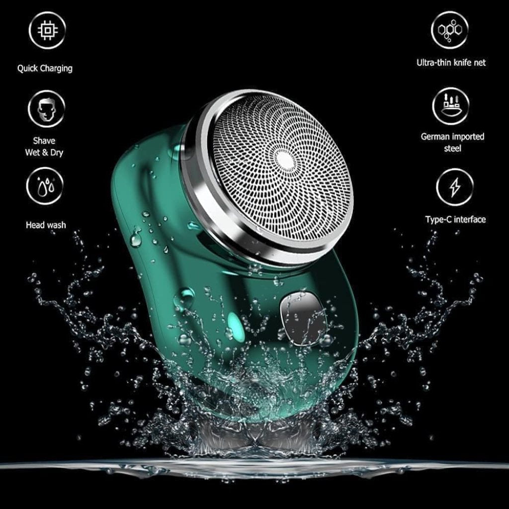 Mini Pocket Fashion Shaver by FIZZI SHOP JK SIDHU, compact handheld electric shaver for grooming on the go.