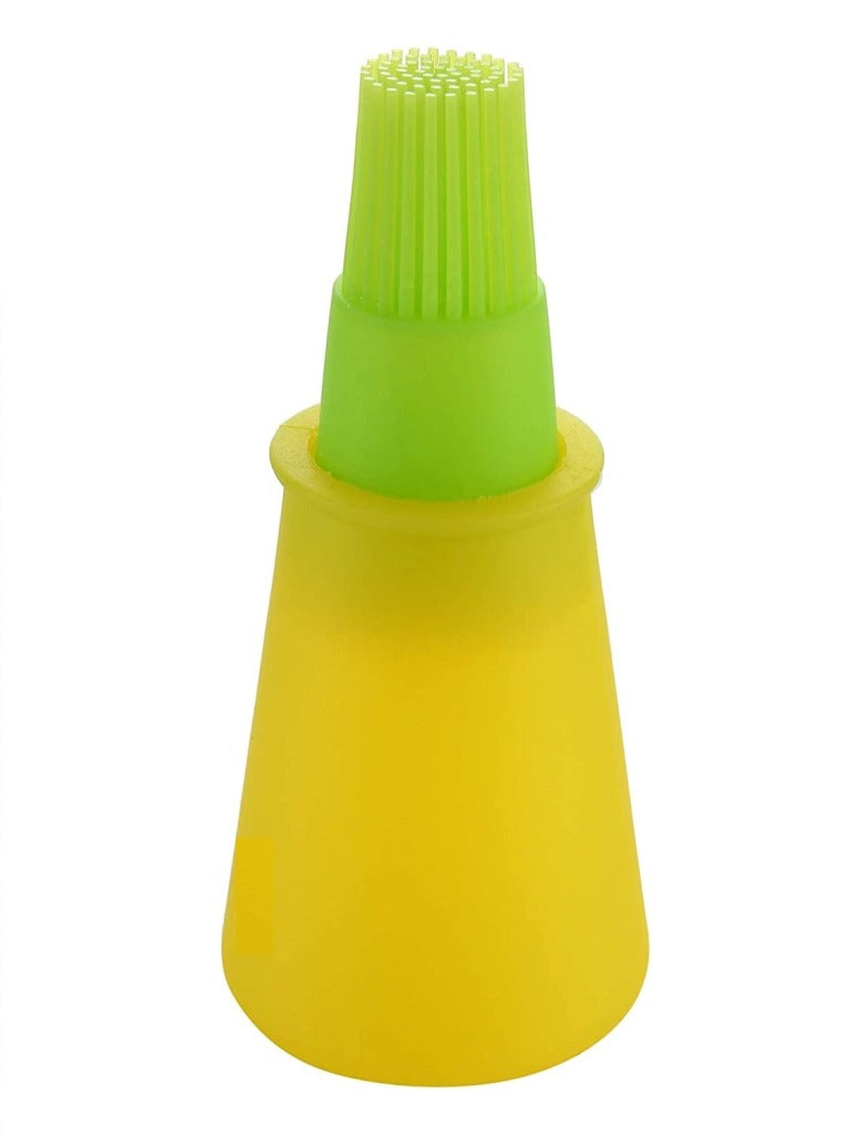 FIZZI SHOP JK SIDHU silicone oil bottle brush with flexible bristles for easy cleaning of oil bottles and kitchen containers