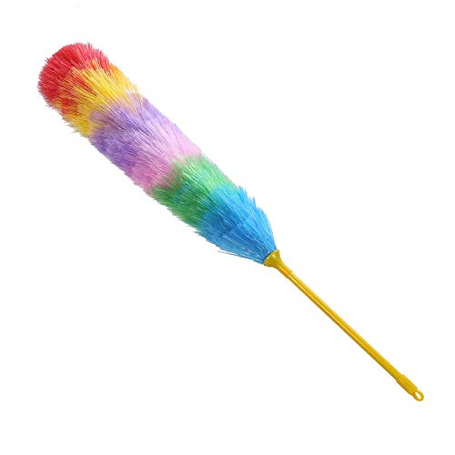 FIZZI SHOP microfiber fan cleaning duster with lightweight handle for dusting fans, glass, appliances, and electronics.