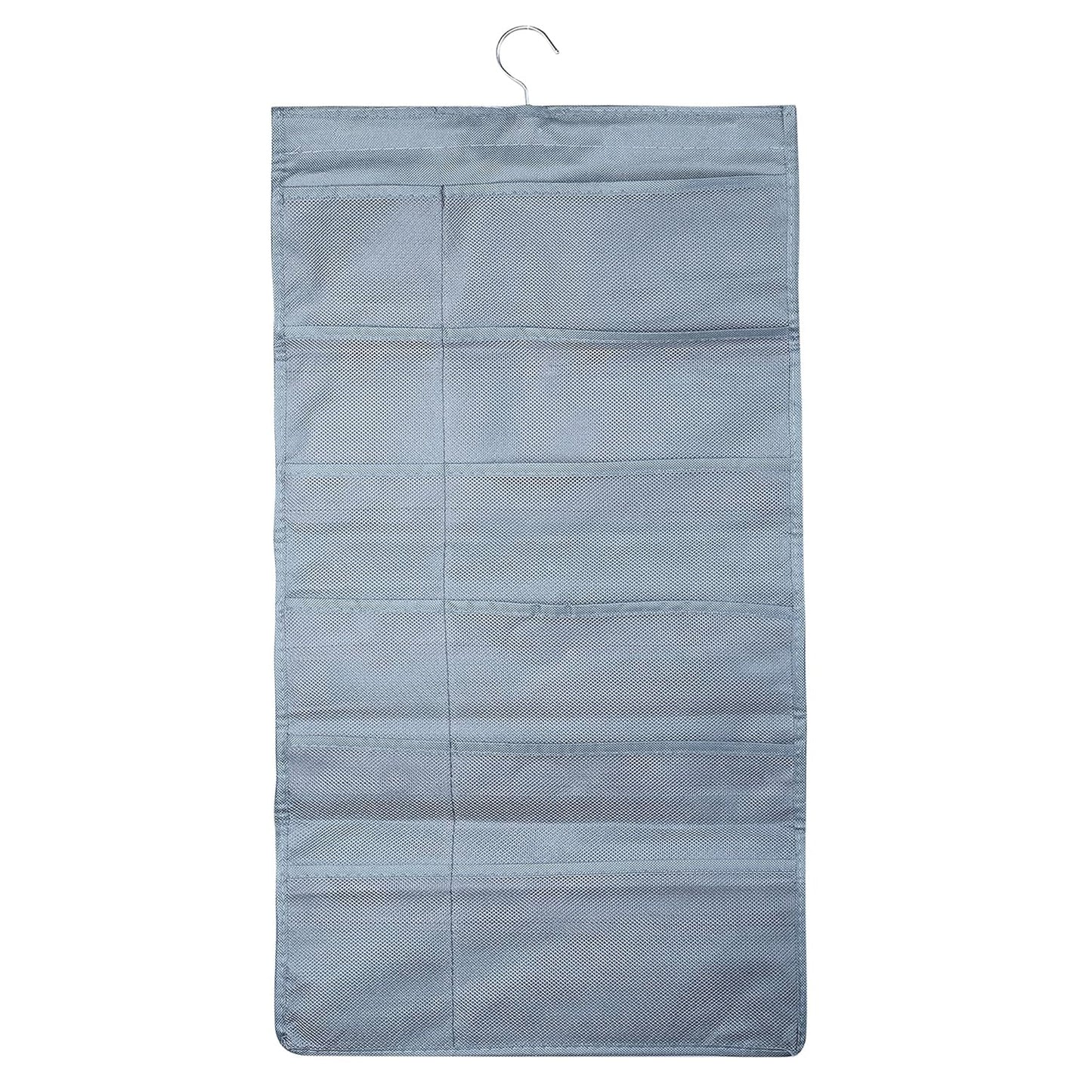 Wukusy hanging garment organizer storage bag with multiple compartments for clothes, measuring 80x38 cm, for home organization.