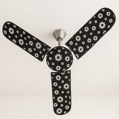 Wukusy 4-in-1 ceiling fan dust proof cover set, protective covers on ceiling fan blades, dust-resistant and easy to install.
