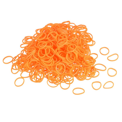 Wukusy premium strong elastic rubber bands, multipurpose home improvement bands in various sizes, shown in a close-up image.