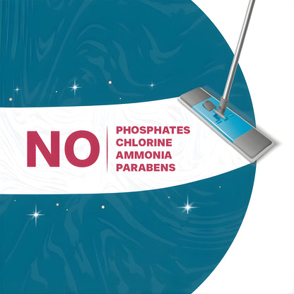 Wukusy Pollic Kadam concentrated floor cleaner sachet in lavender fragrance, 50g, for home floor cleaning.
