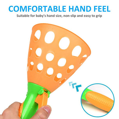 Wukusy catapult butt ball toy for kids, designed for playful entertainment and active fun with colorful, soft materials.