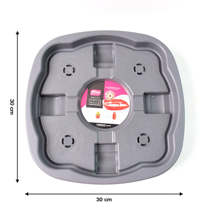 Wukusy Supermom heavy-duty gas cylinder trolley for home and kitchen use, with sturdy frame and large wheels for easy transport.