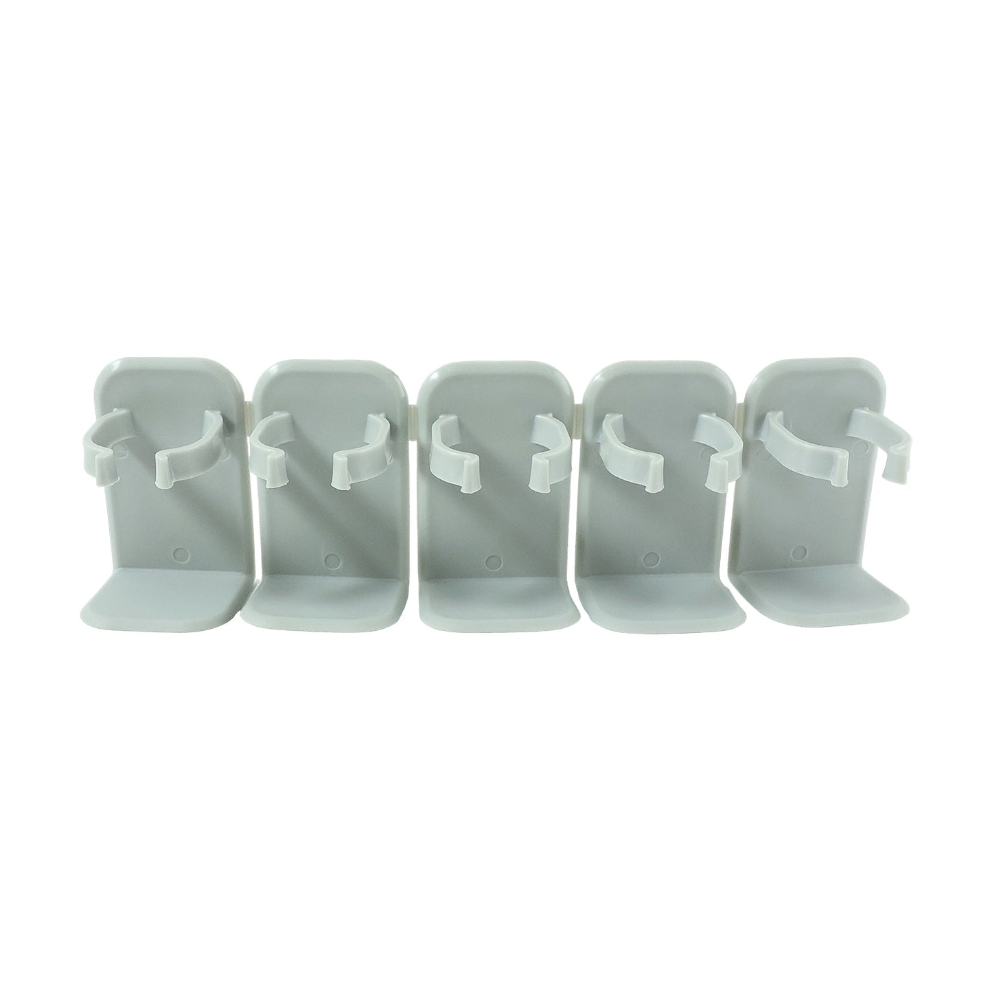 Wall-mounted Wukusy adjustable spice rack organizer with multiple shelves for storing spices and kitchen essentials.