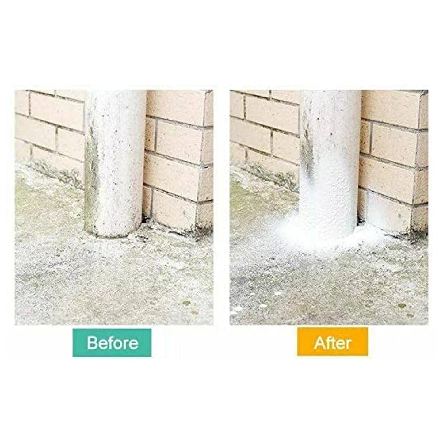 Wukusy Waterproof Leak Filler Spray Rubber Flexx sealant in black, showing spray nozzle and 450ml container for sealing cracks and leaks