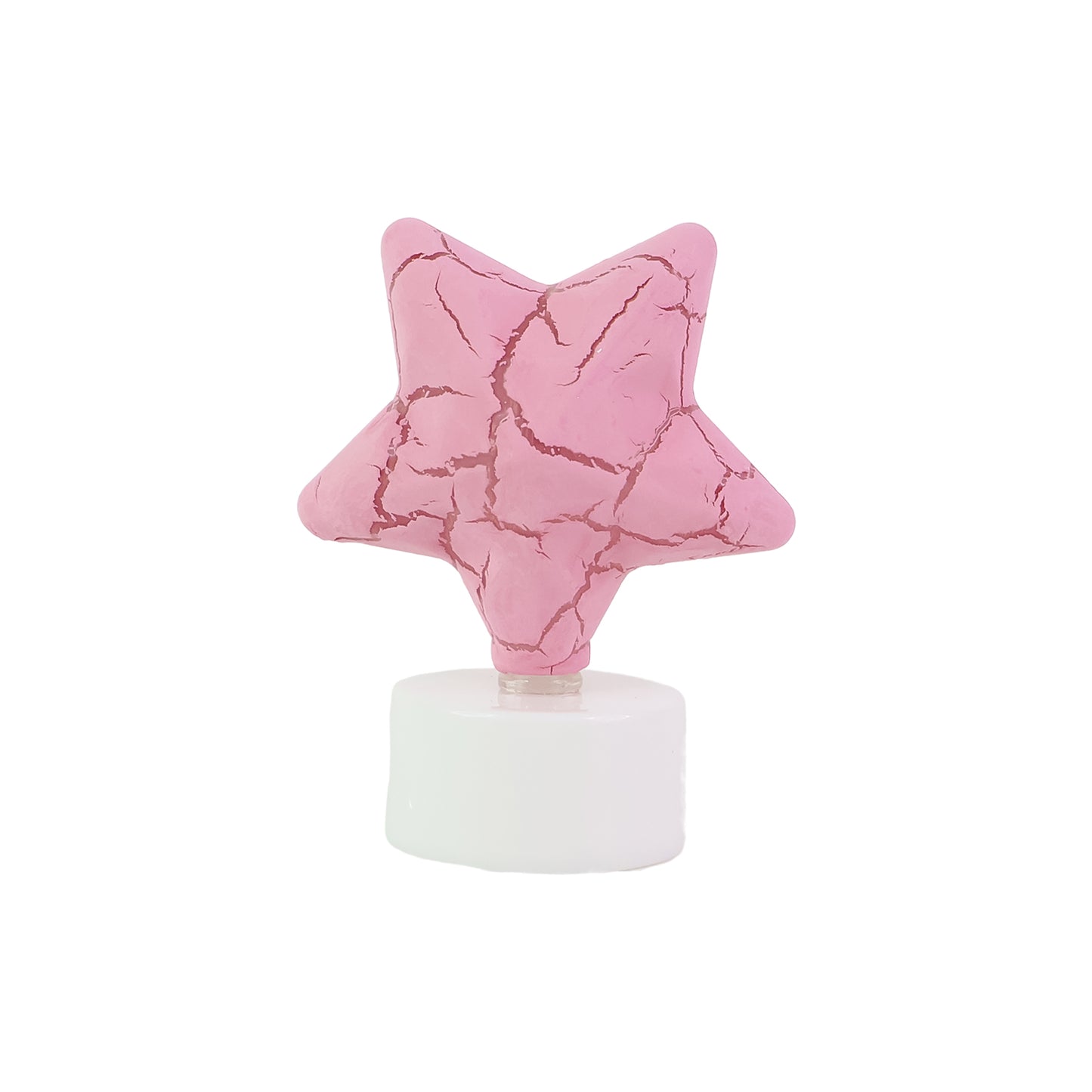 Set of 12 Wukusy star-shaped decorative LED tealight candles for home decor, featuring warm glowing light and festive design.