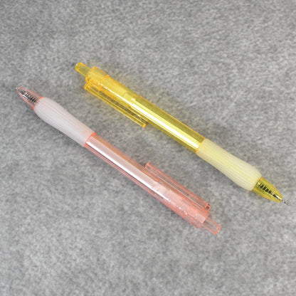 Wukusy lightweight black ballpoint pens, smooth writing office pens, 2-pack set with sleek design and comfortable grip